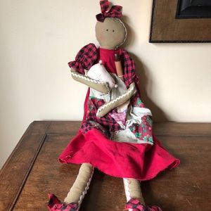 🌲Primative gingerbread doll.🌲